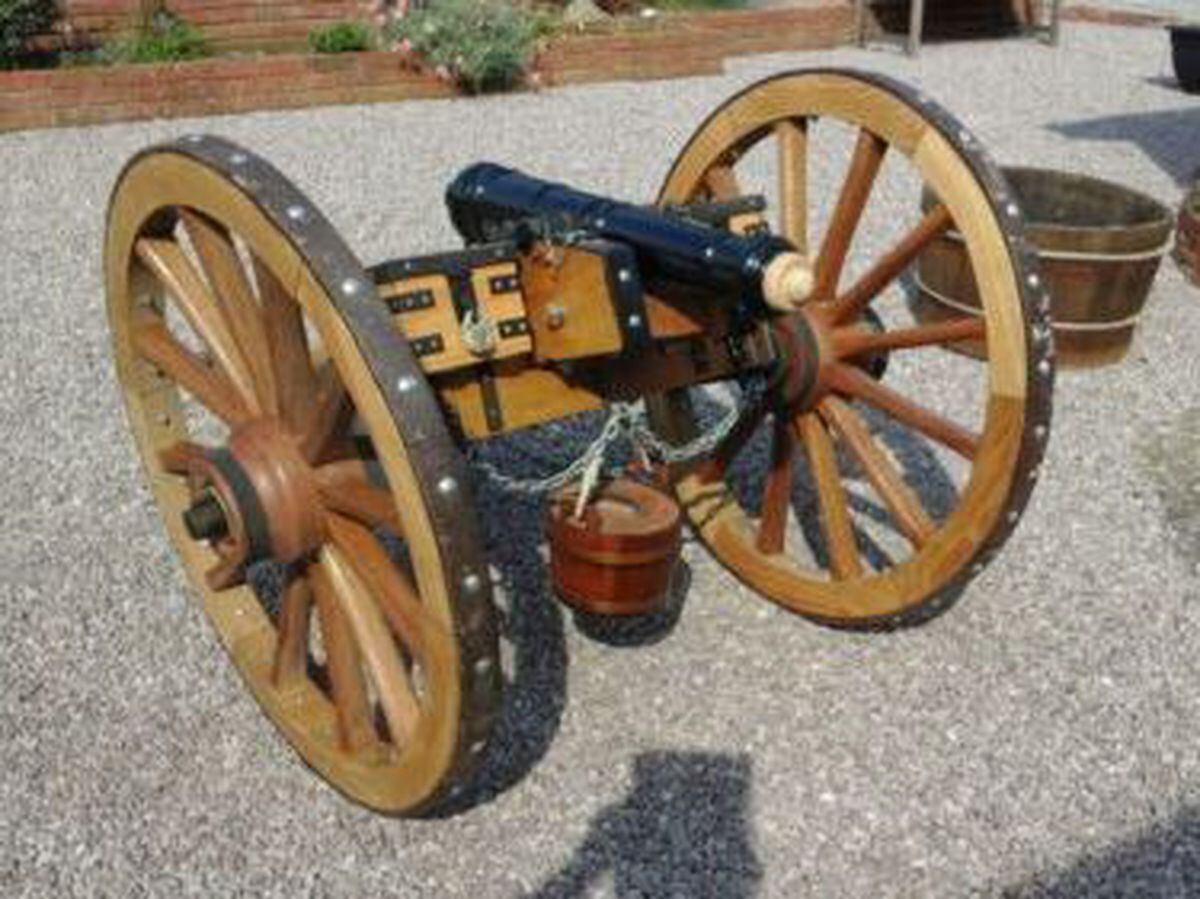 £35000 Lamborghini book and replica cannon – unusual items on eBay in Shropshire - Shropshire Star