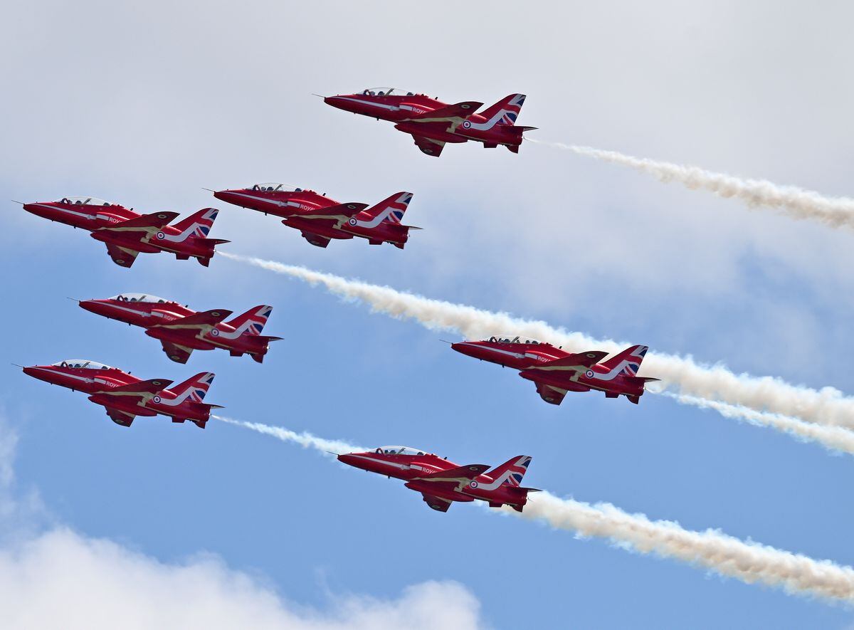 RAF Cosford Air Show - The Red Arrows