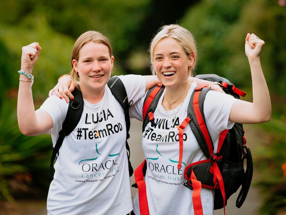 Friends complete 210-mile trek to raise thousands in memory of dad 