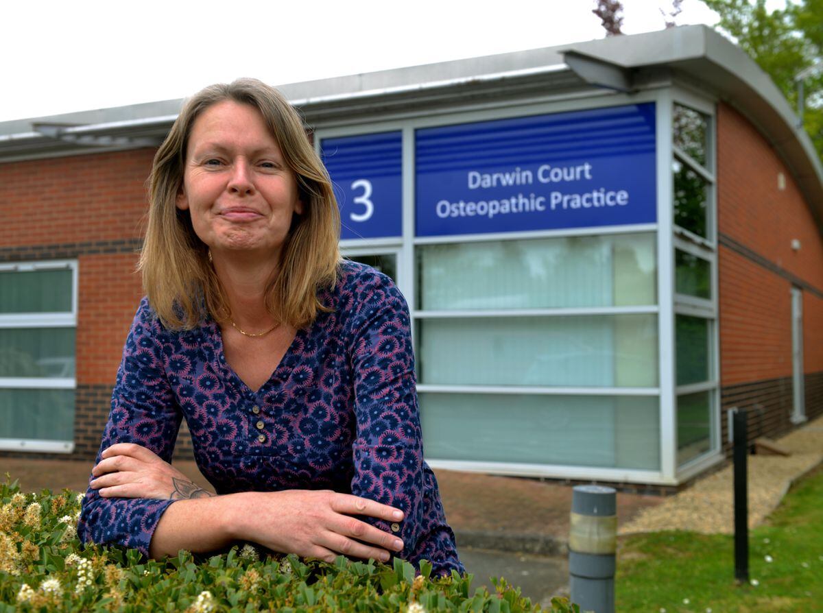 Acupuncturist Anna Wells, who has a clinic at Darwin Court Osteopathic Practice