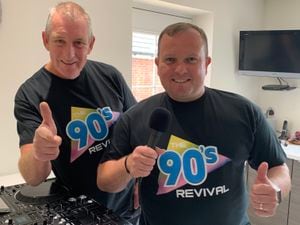 DJs Dave Prince and Paul Bennett are bringing back their online 90's parties