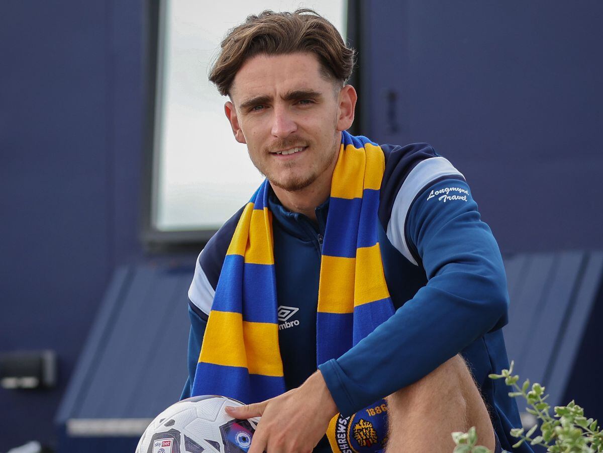 Tom Bayliss was Town's first signing of a busy day that saw Julien Dacosta follow through the door (AMA)