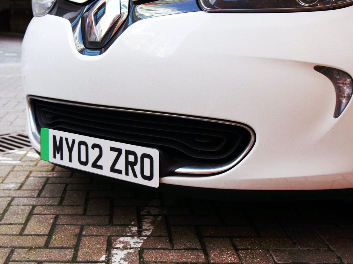 Green number plates launched to identify electric cars Shropshire Star
