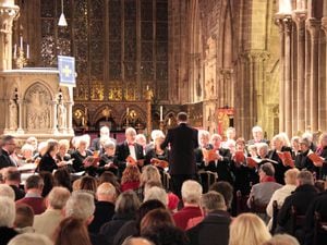 Shrewsbury Choral Society will be performing at Shrewsbury Abbey later this month.