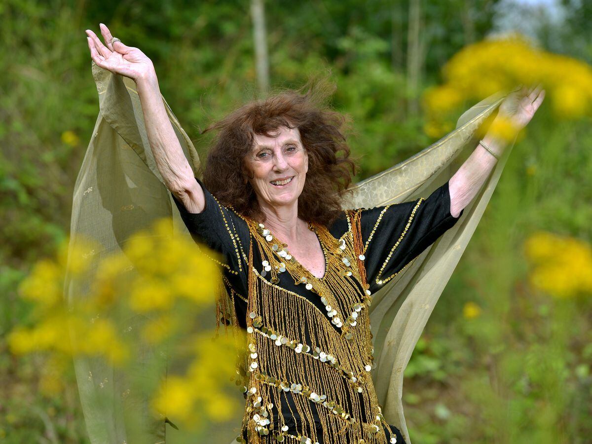 Tina Hobin, aged 80, has been teaching belly dancing for 47 years, was a pioneer in spreading the influence of the dance and has written books on the subject