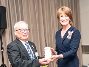 Chairman of FOTTP and Lord Lieutenant Anna Turner 