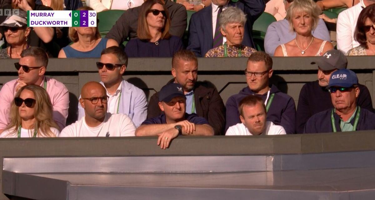 Paul Hayward at Wimbledon