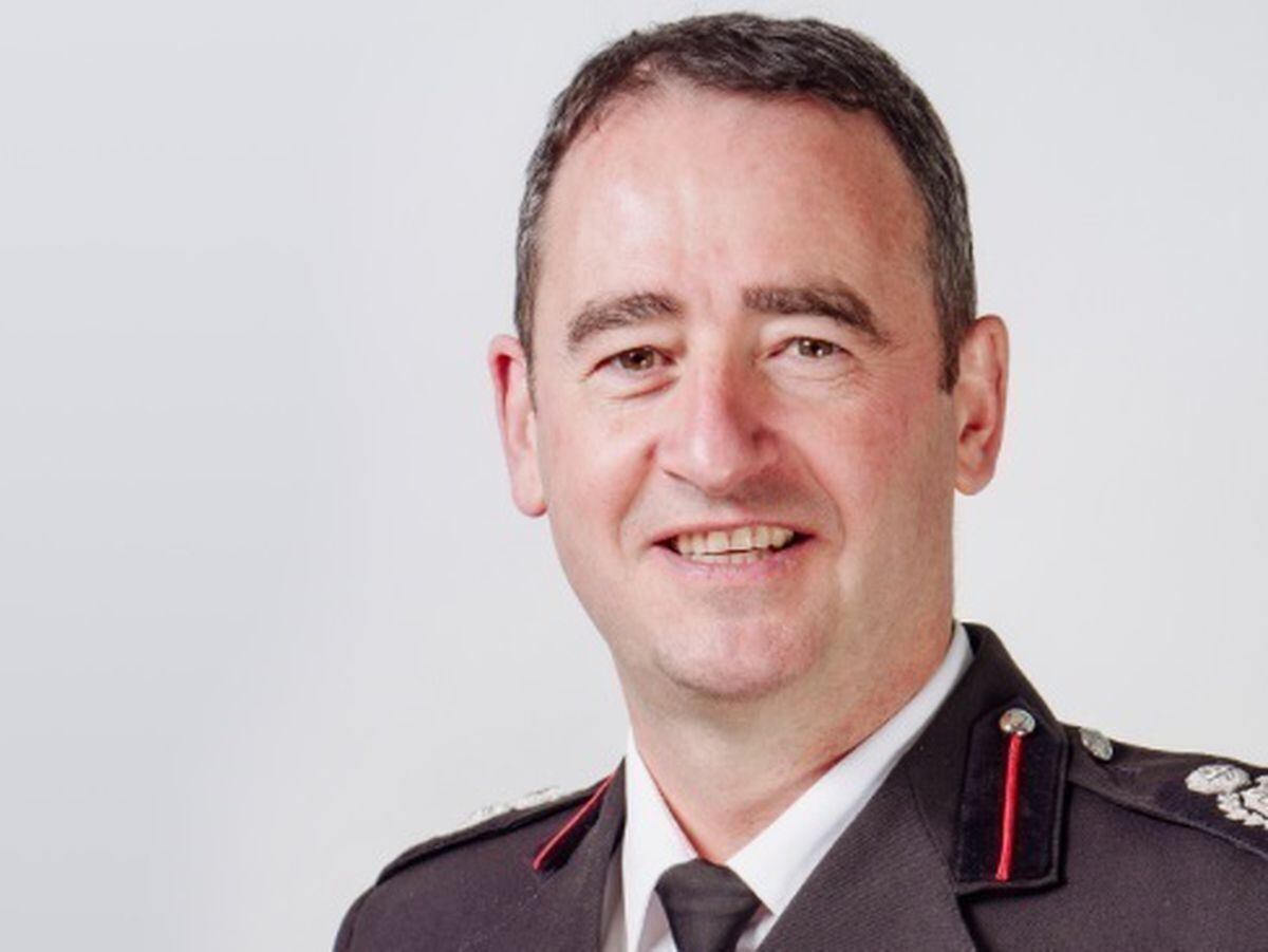 Roger Thomas Chief Fire Office Mid And West Wales Fire and Rescue Service.