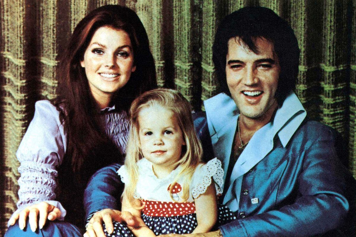We can’t go on together – Priscilla and Elvis with their daughter Lisa Marie