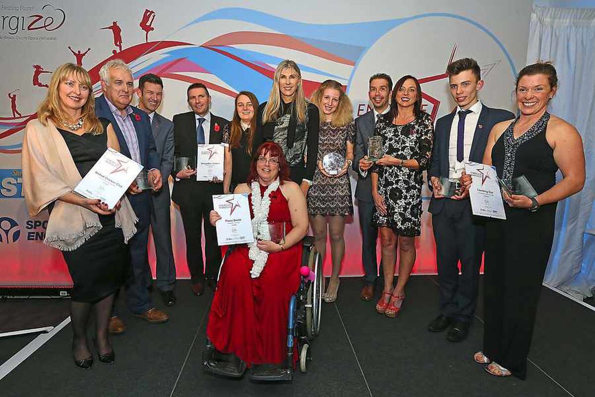 Flashback: The night's winners at Energize Awards 2014 held at Shrewsbury Town Football Club