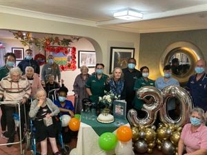 Celebrations at Shrewsbury care home