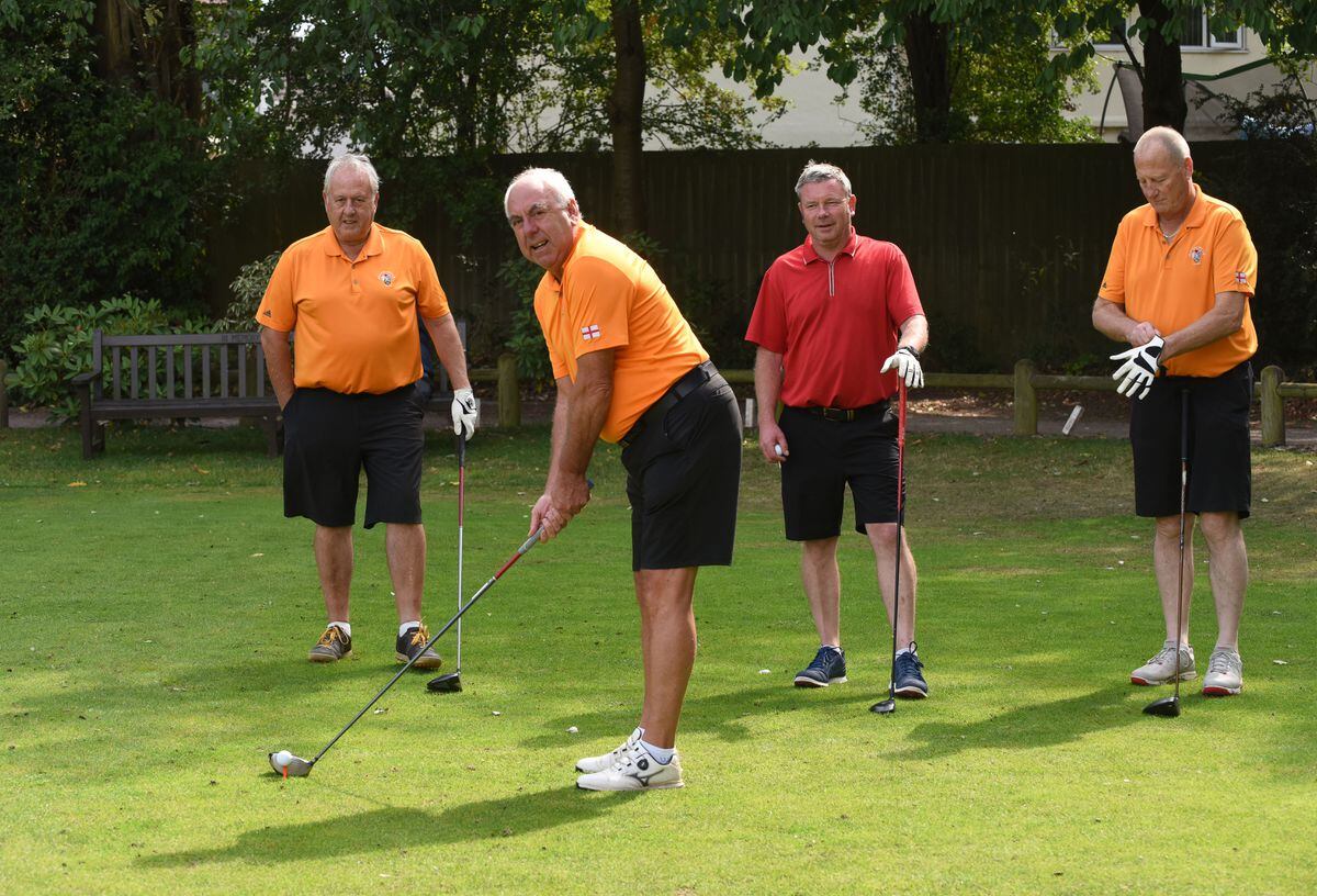 Wolves Former Players Association golf day at Oxley Park Golf Club. Pictures by Dave Bagnall.