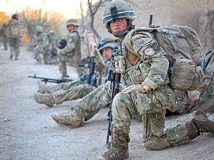 Boots on the ground – defence spending has been eroded