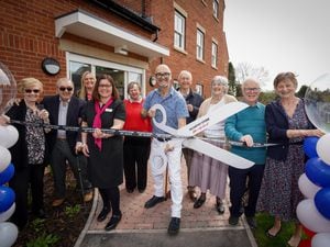BBC TV antiques expert David Harper opens new retirement village in Market Drayton