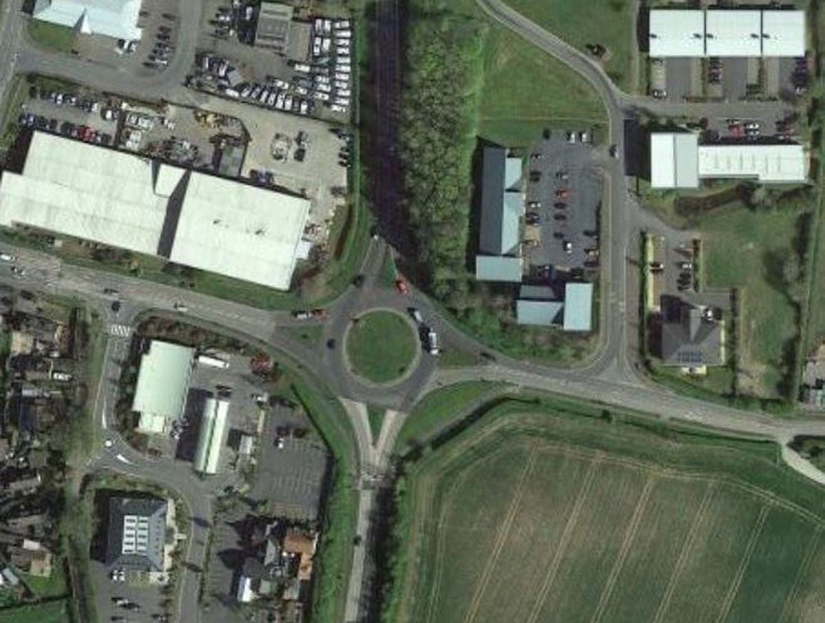 The site on the eastern edge of Ludlow. Photo: Google