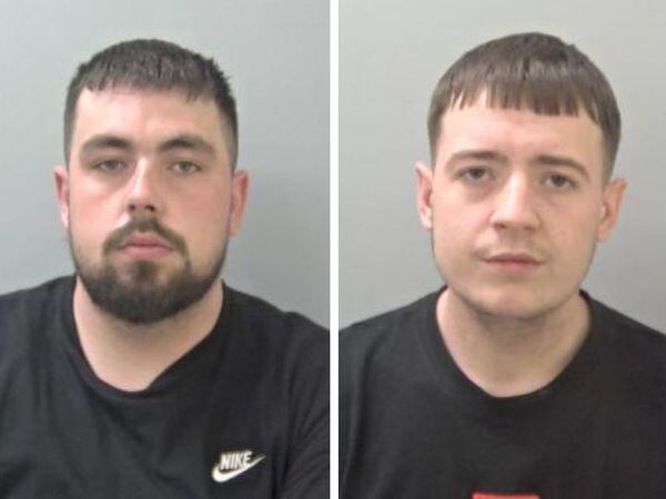 Lucas Bethell and Mackenzie Roughley. Photos: West Mercia Police