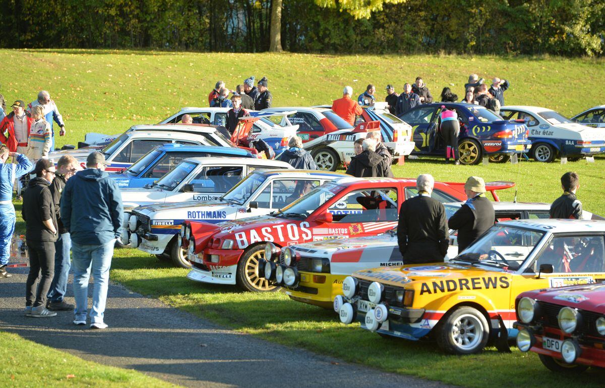 The Historic Rally Festival at Telford Town Park