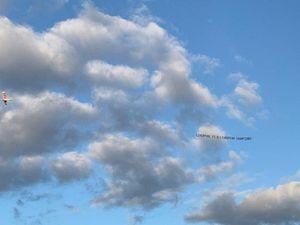The aerial message from Liverpool to Manchester United