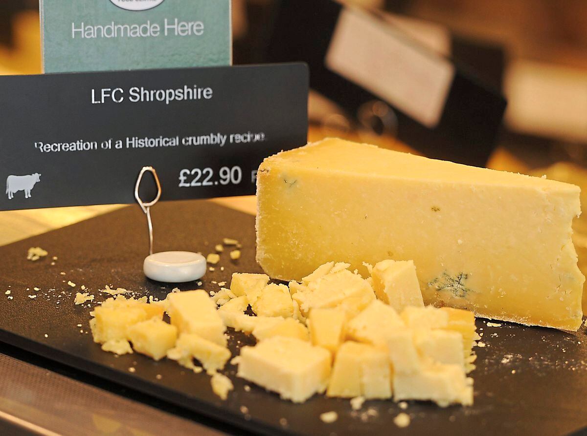Shropshire Cheese, at Ludlow Food Centre
