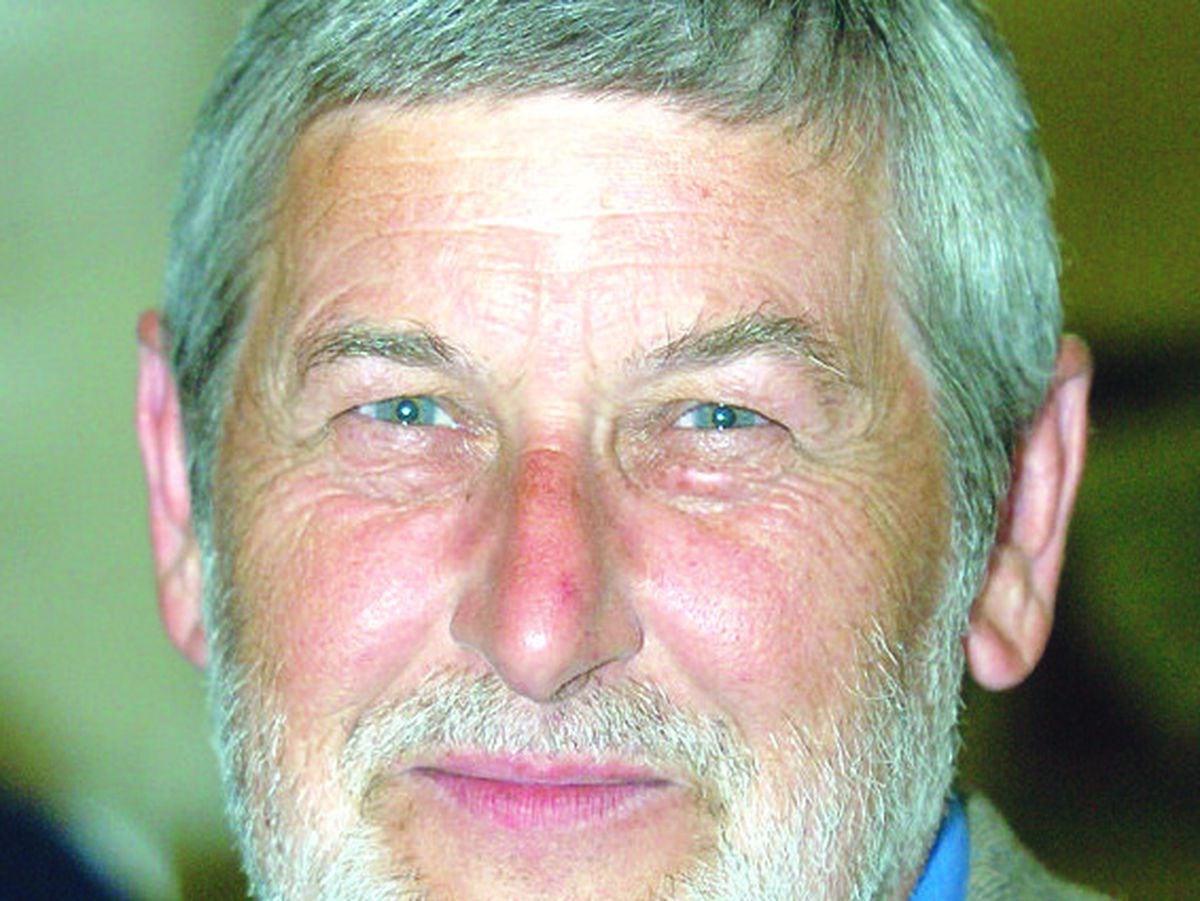 SHREWSBURY AND ATCHAM BOROUGH COUNCIL ELECTIONS 10TH JUNE 2004: Labour candidate Ted Clarke, who was elected as councillor for the Bayston Hill ward.