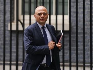 
              
Health Secretary Sajid Javid in Downing Street, central London. Picture date: Friday September 10, 2021. PA Photo. Photo credit should read: Stefan Rousseau/PA Wire
            
