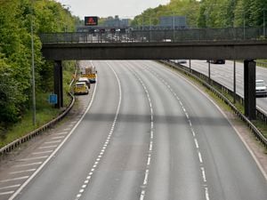 The southbound carriageway of the motorway was closed for more than four hours