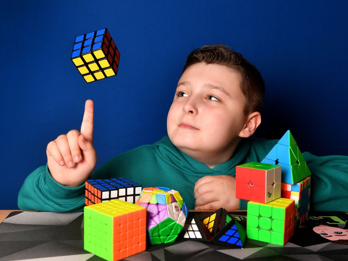 Rubik's Cube competition held in Berwick
