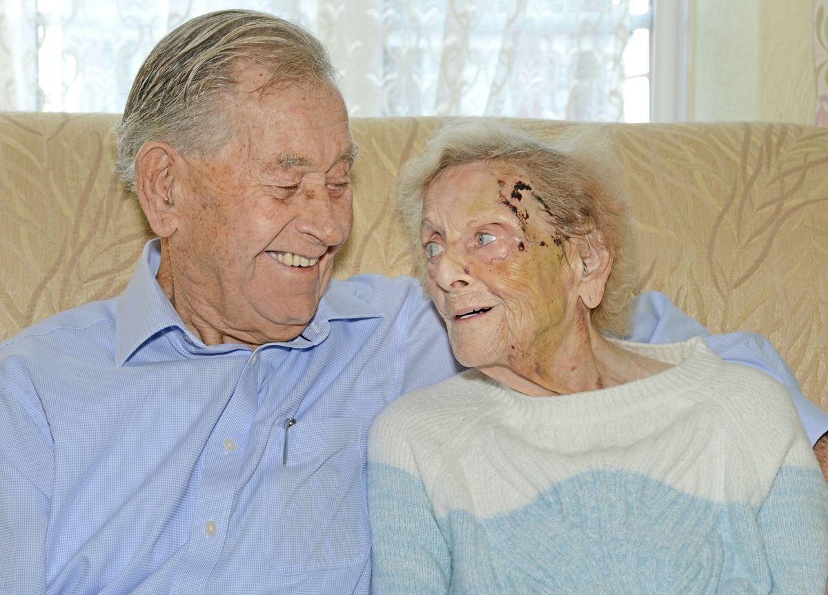 Anne Kingsbury, 87, recovering at home with husband Terry after her accident in Newport