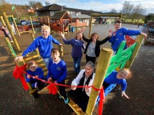 Fundraising for the new play area has taken three years