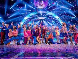 The celebrities and professional dancers on the Strictly Come Dancing 2023 launch show on BBC One