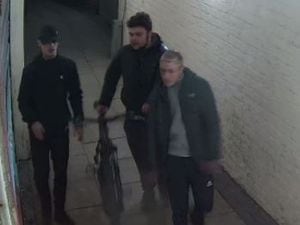 Police are asking for anyone who can identify the men in the images to contact them