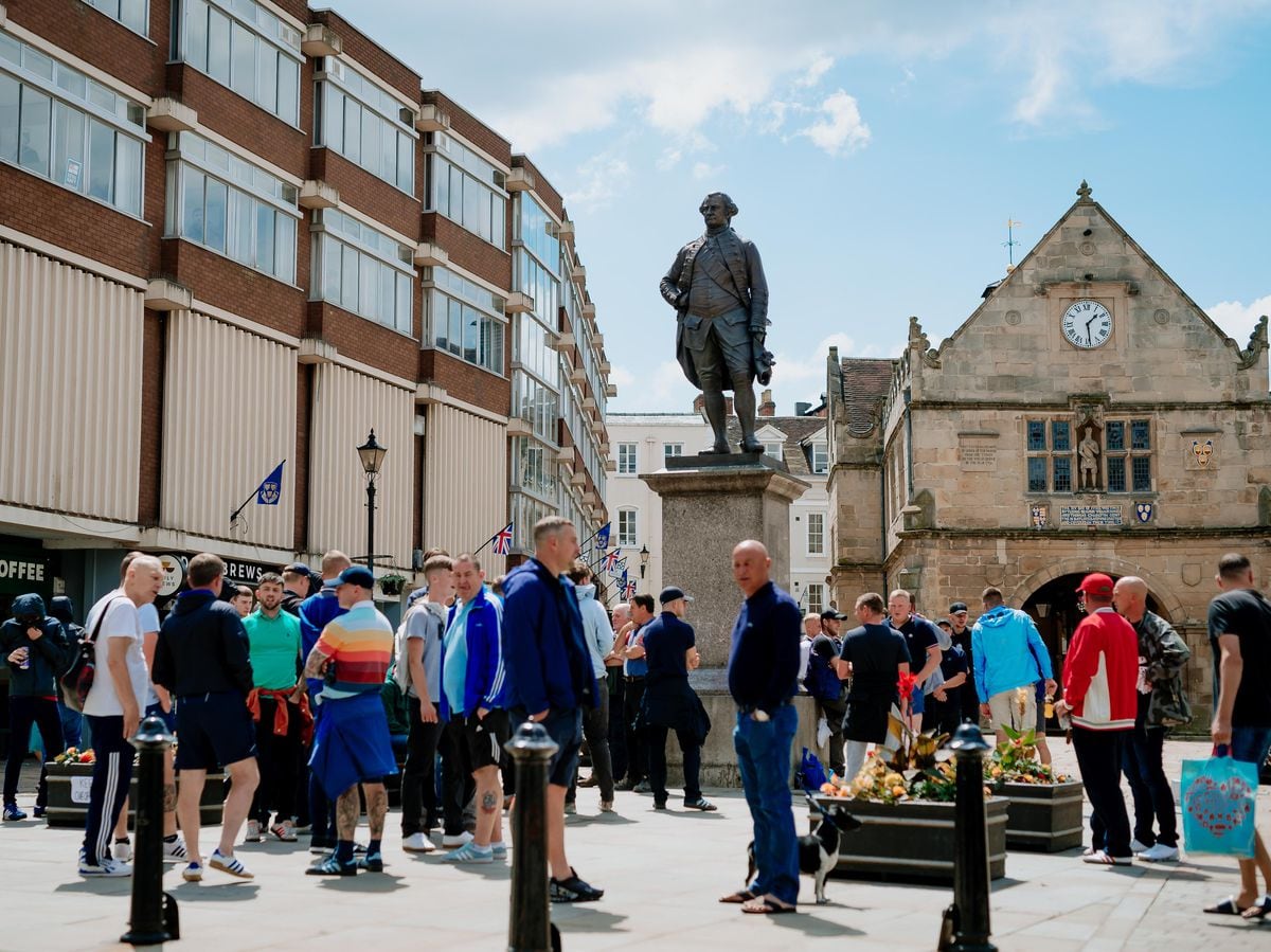 Last year a group of people gathered to 'defend' Shrewsbury's Clive of India Statue, shortly after protesters sparked national headlines by toppling a statue of Edward Colston in Bristol