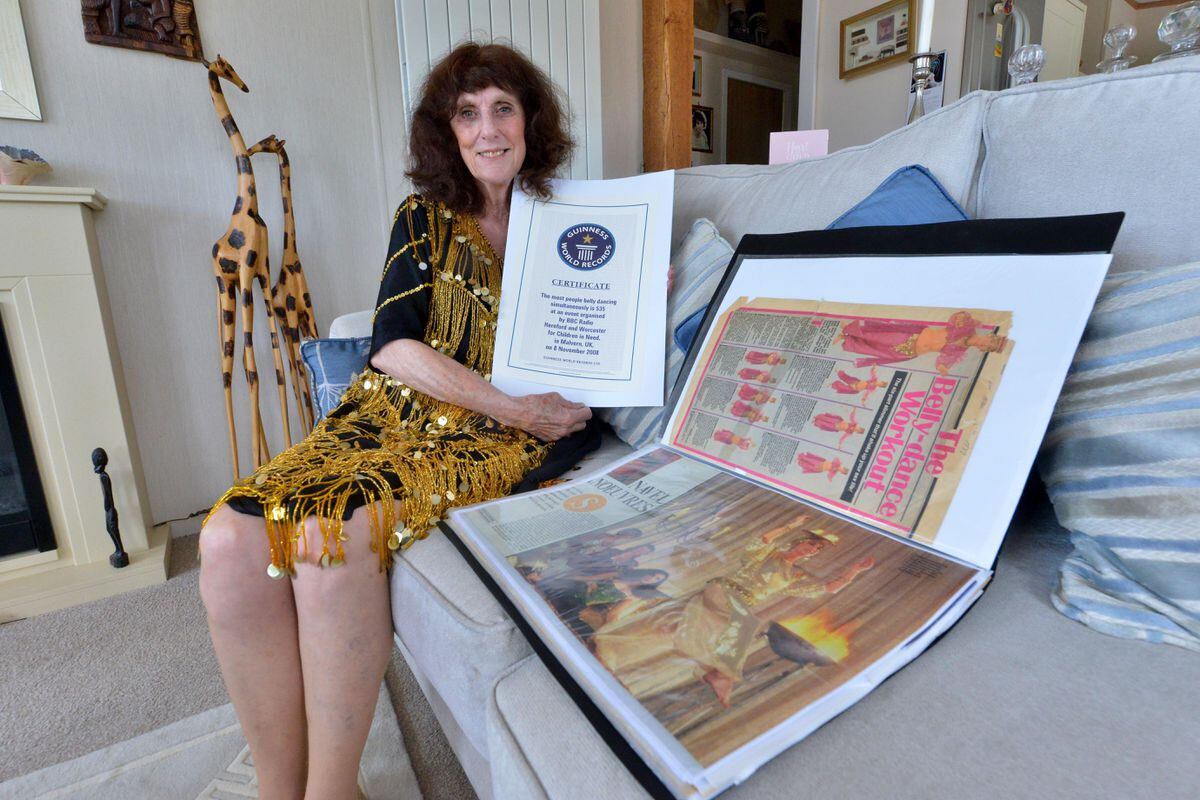 Tina Hobin, 80, has been teaching belly dancing for 47 years, was a pioneer in spreading the influence of the dance and has written books on the subject