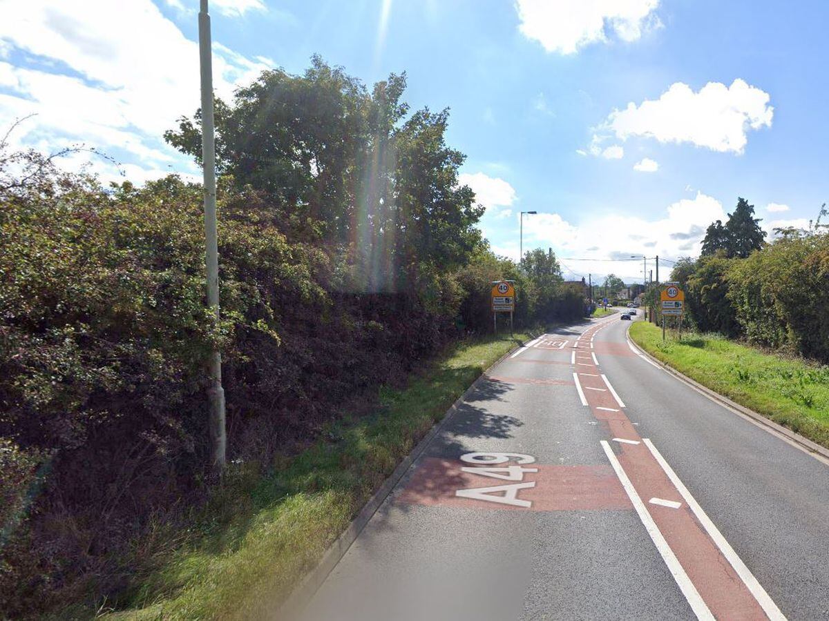 The A49 at Leebotwood. Picture: Google