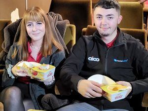 Traditional cinema-style refreshments were served for the Bridgnorth event, held at the town’s Majestic Cinema