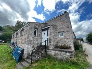 The stunning stone cottage is up for auction with a guide price of £60k. Photo: All Wales Auction/Rightmove