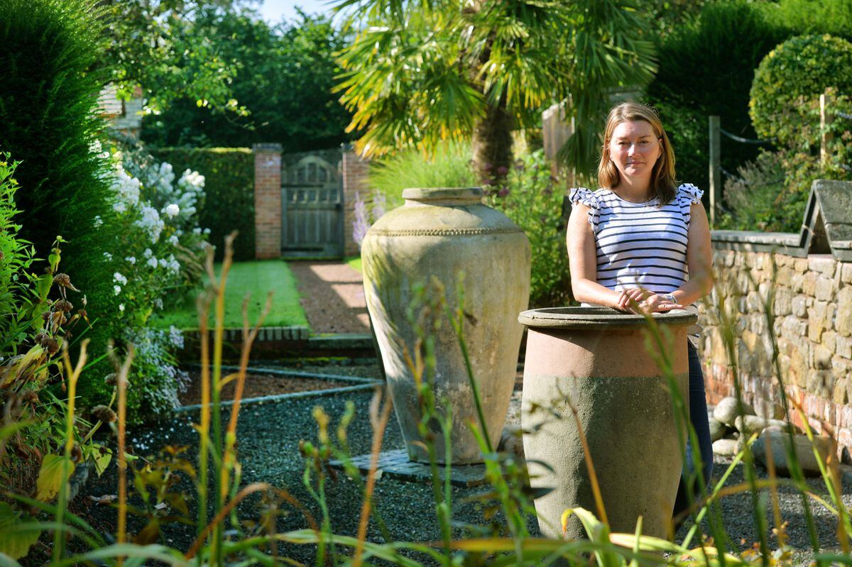 Katy Tanner is getting ready to open Preen's garden for the Historic Churches Trust