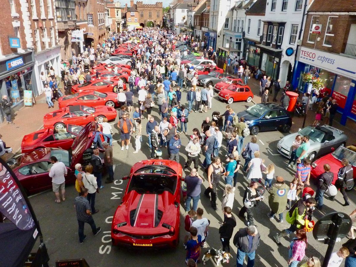 The auto event brings thousands of people in to Bridgnorth