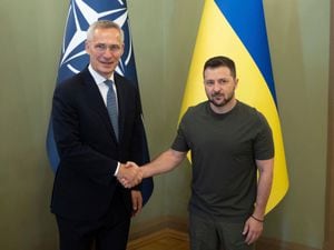 Nato chief and Ukraine leader