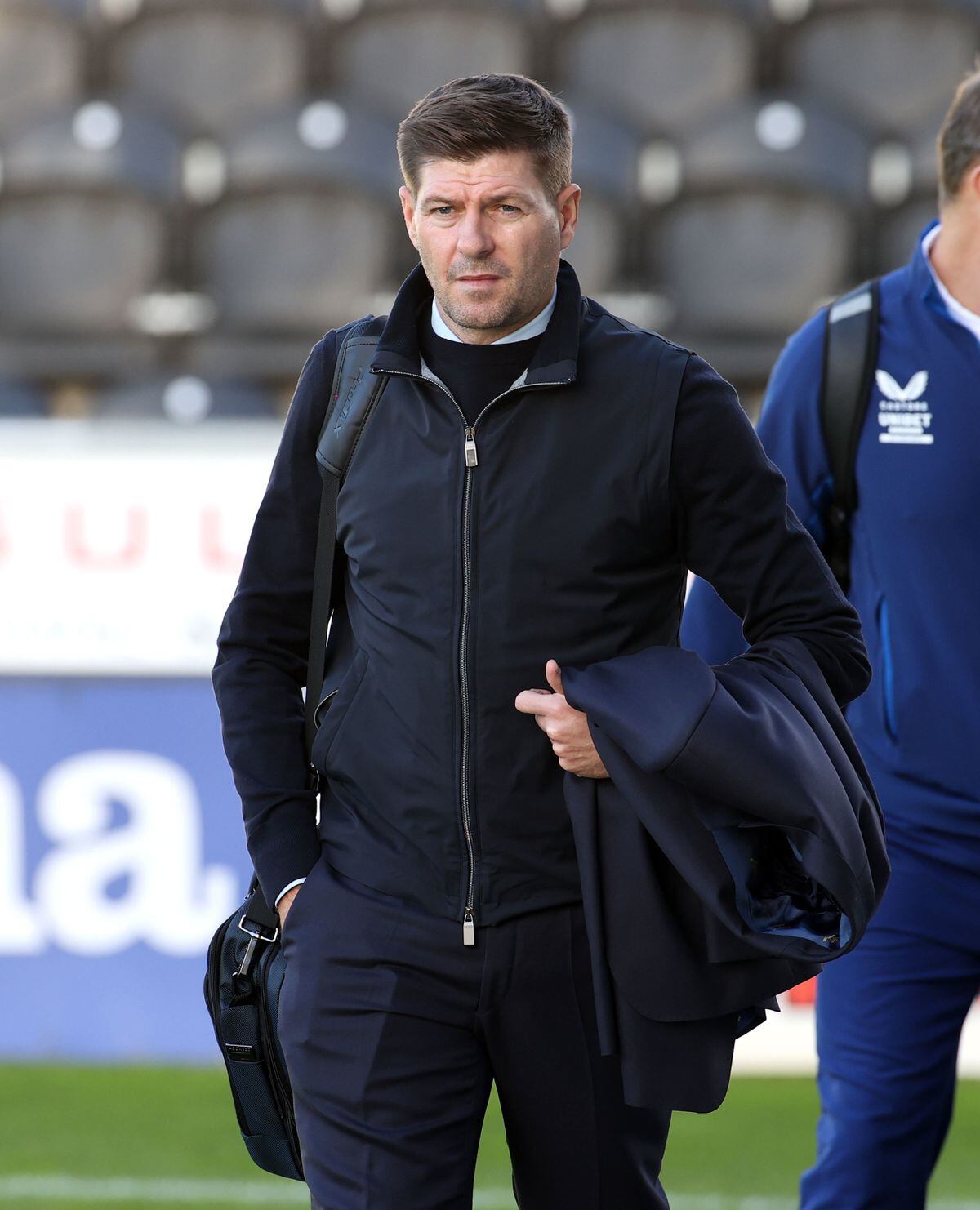 Rangers manager Steven Gerrard prior to the Scottish Premiership match at St Mirren Park, Paisley. Picture date: Sunday October 24, 2021. PA Photo. See PA story SOCCER St Mirren. Photo credit should read: Steve Welsh/PA Wire...RESTRICTIONS: Use subject to restrictions. Editorial use only, no commercial use without prior consent from rights holder..