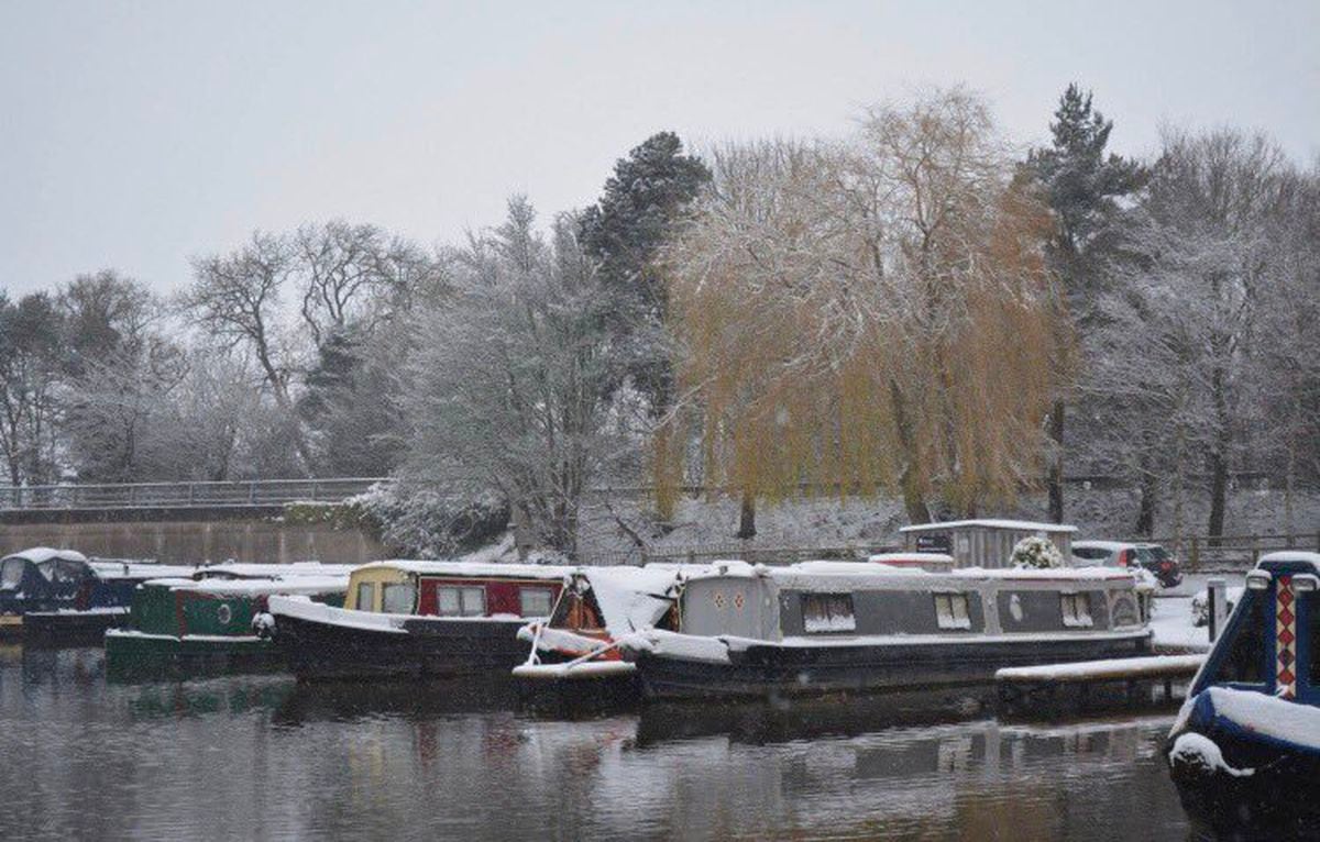Canalside in Market Drayton. Picture: Becky Timmis