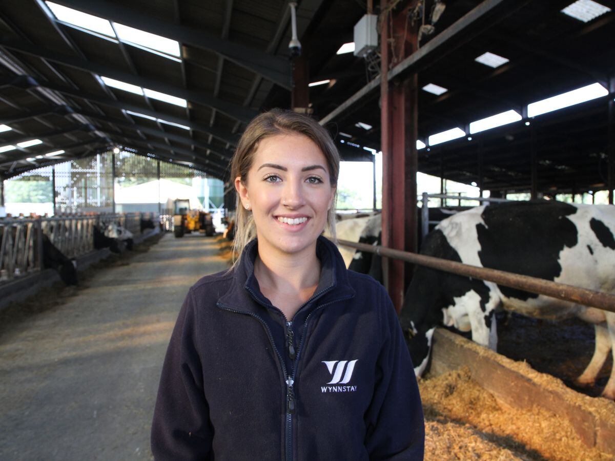 Beth Parry, dairy specialist at Wynnstay