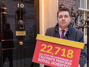 Councillor Davies presented the letter in person at Number 10 Downing Street