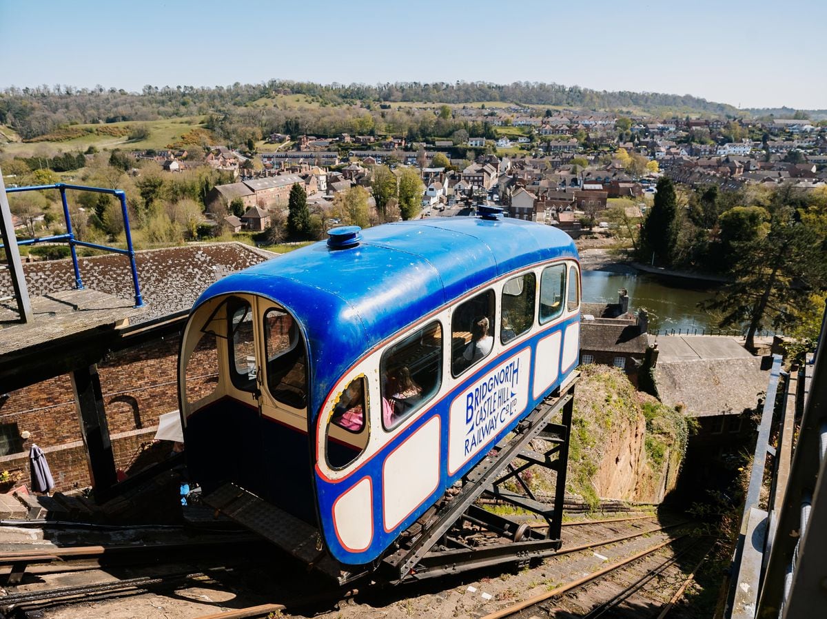 The Bridgnorth Cliff Railway will be closed until at least Easter while a retaining wall on a neighbouring property is rebuilt