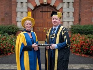 Past Master of the Worshipful Company of Butchers, Margaret Boanas has received an Honorary Doctorate from Harper Adams University