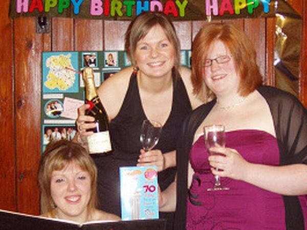 Flashback to 15 years ago when Shawbury Young Farmers Club was preparing to celebrate its 70th anniversary. Pictured are chairwoman Vicky Davies, organiser Emma Baylis, and secretary Amy Hughes.
