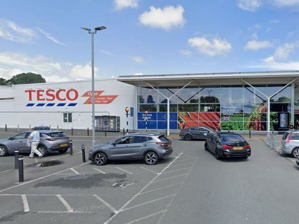 The money was raised at Tesco in Madeley. Photo: Google