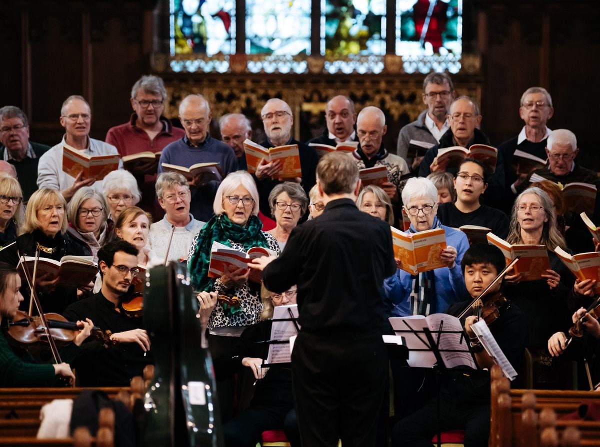 Market Drayton Choral Society have celebrated their 50th anniversary with a concert at St Mary's Church