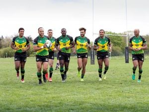 The Jamaican sevens rugby team