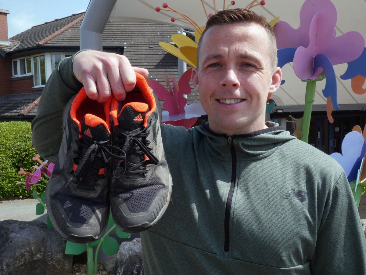 Dad-of-two James Blackmore will be looking to complete the 100 mile challenge later this month.
